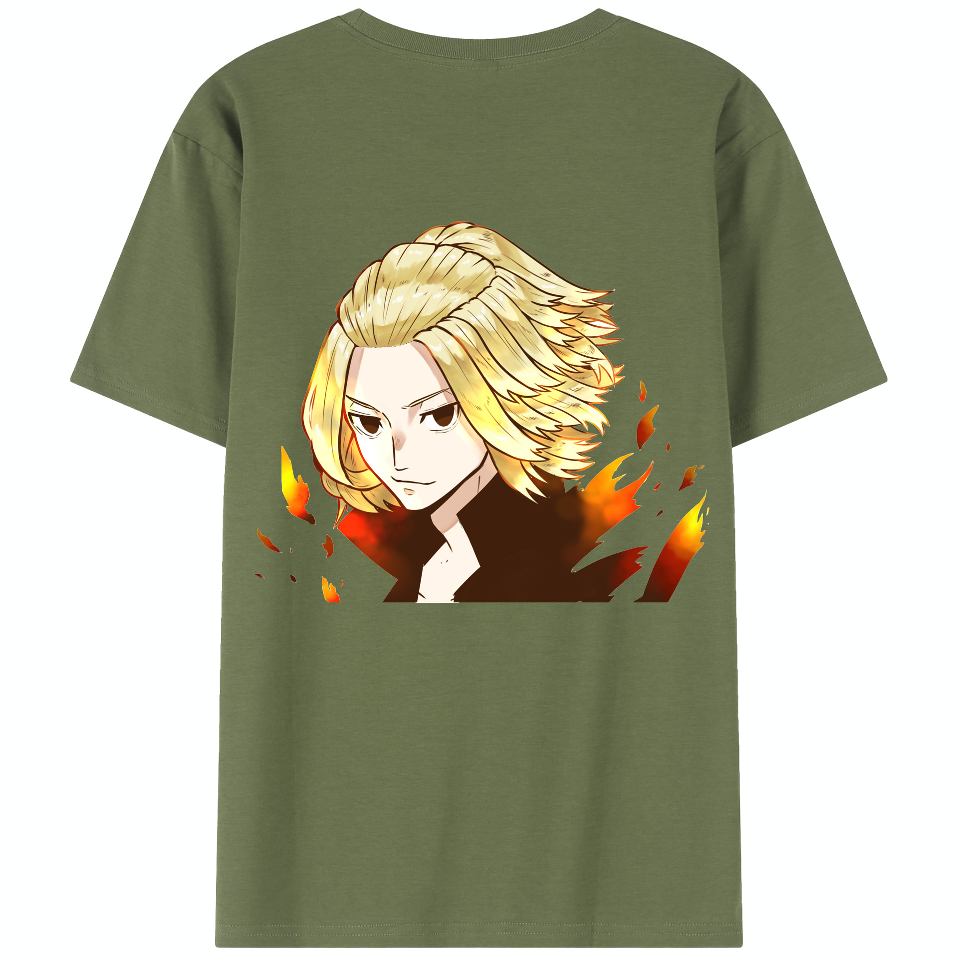 （画像用） 東京リベンジャーズ Tokyo Revengers 綿100％半袖Tシャツ（背面プリント）